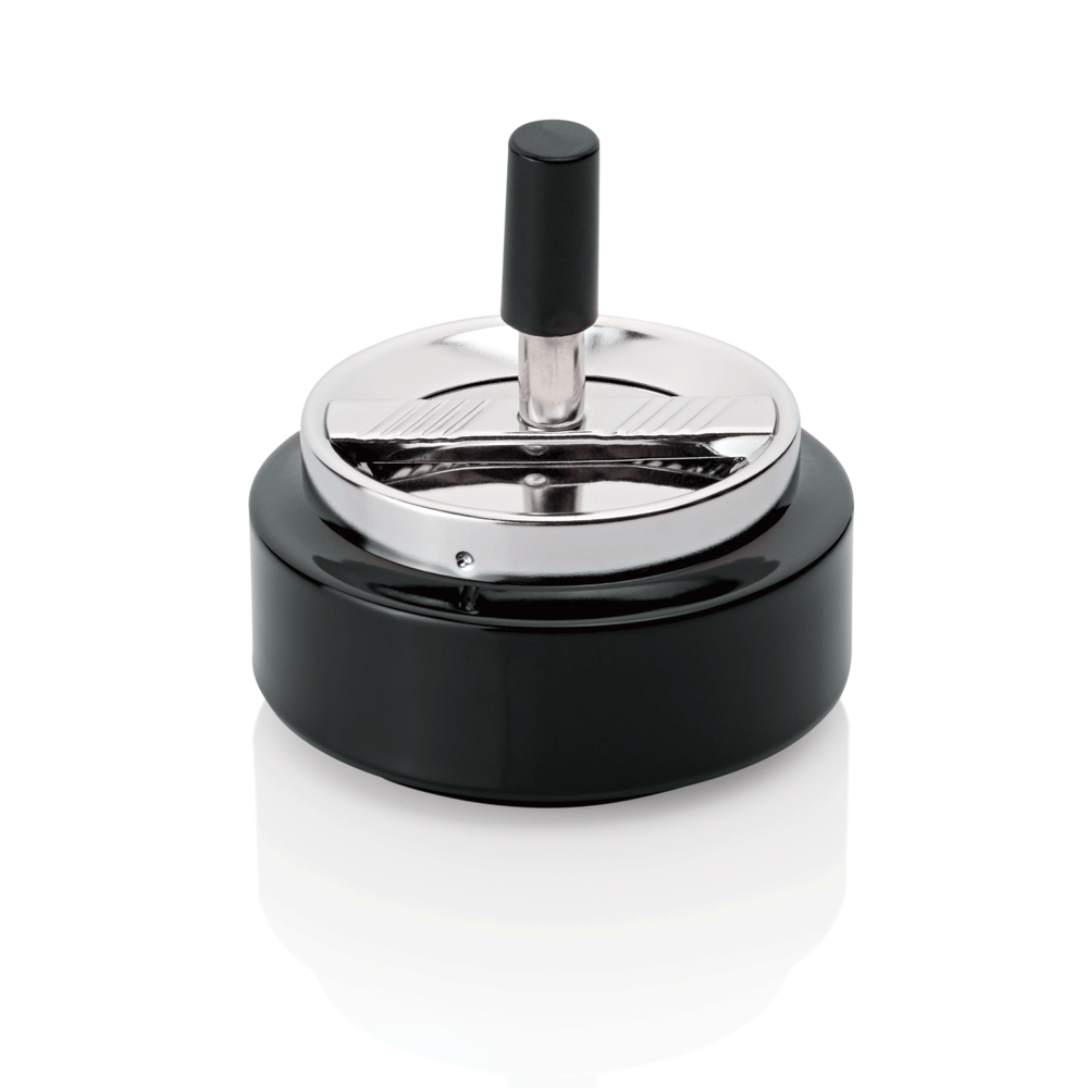 Ashtray stainless steel (Ø10 x h9 cm.) Ashtray stainless steel (Ø10 x h9 cm.)