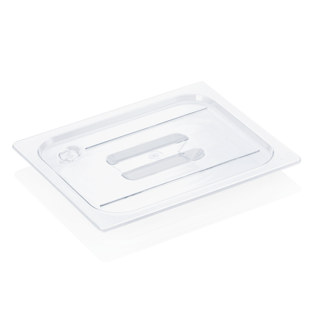 Lid for GN 1/2 container, transparent PC Lid for GN 1/2 container, transparent PC