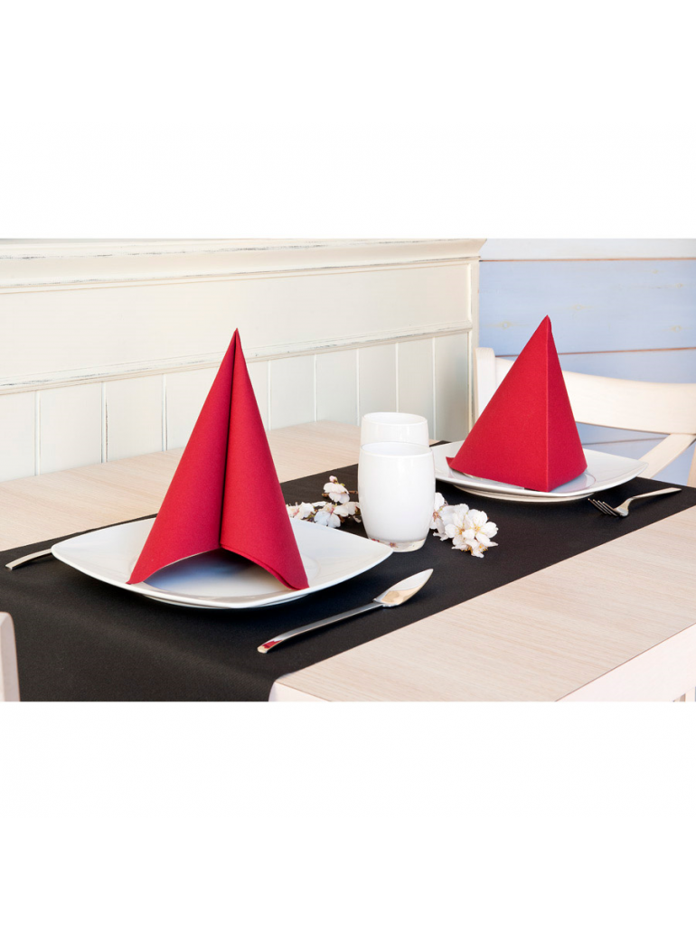 Staltiesė juoda 0,4 x 24 m.