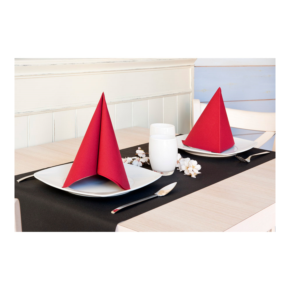 Staltiesė juoda 0,4 x 24 m.