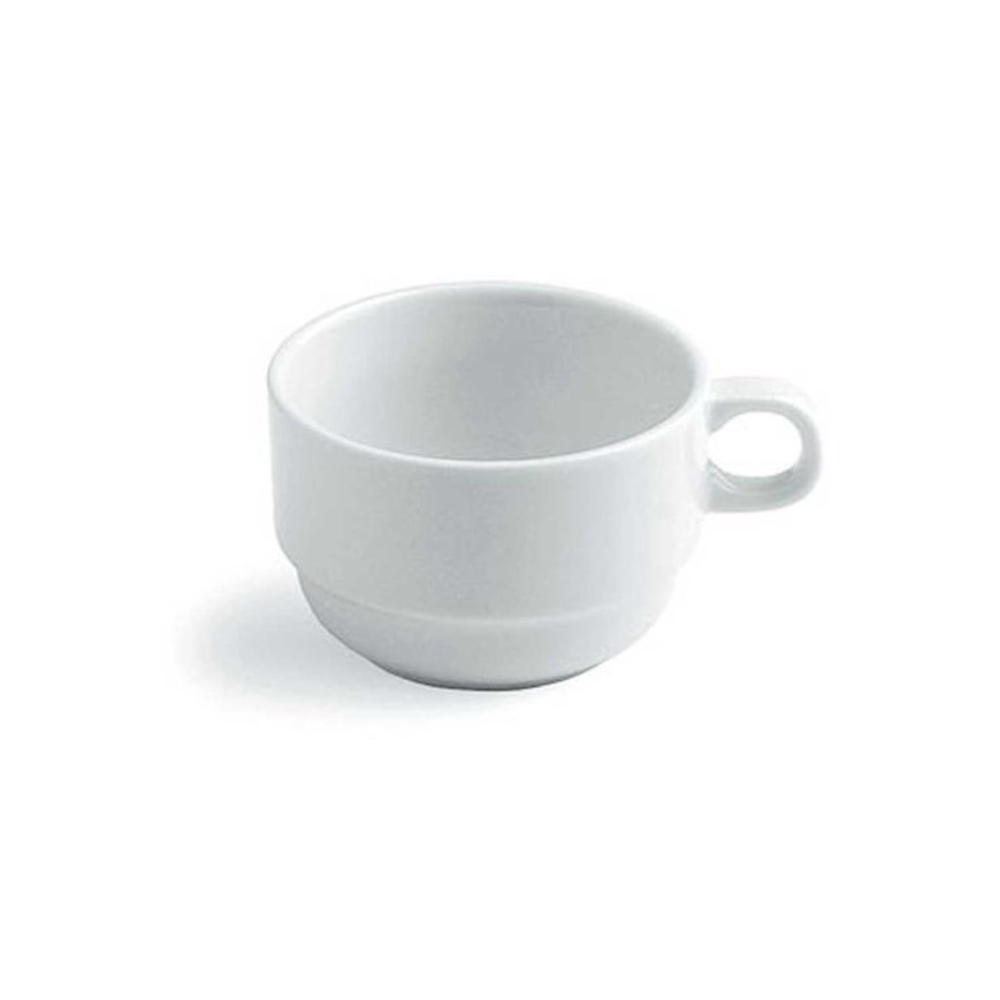 White coffee cup, 220 ml. White coffee cup, 220 ml.
