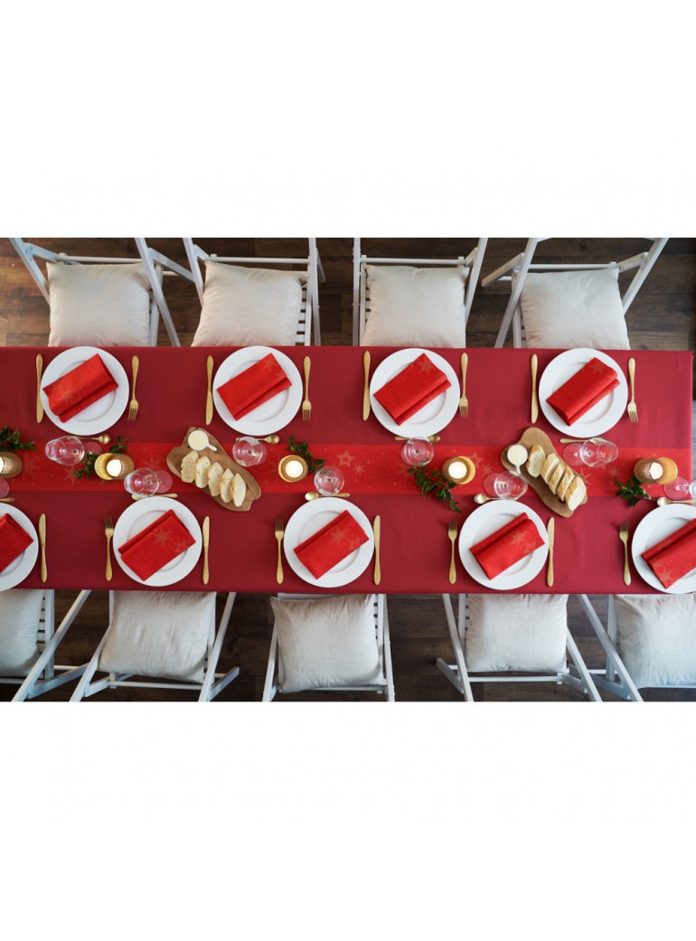 Staltiesė Dunisilk 1,18x10 m, Bordo (rulone)