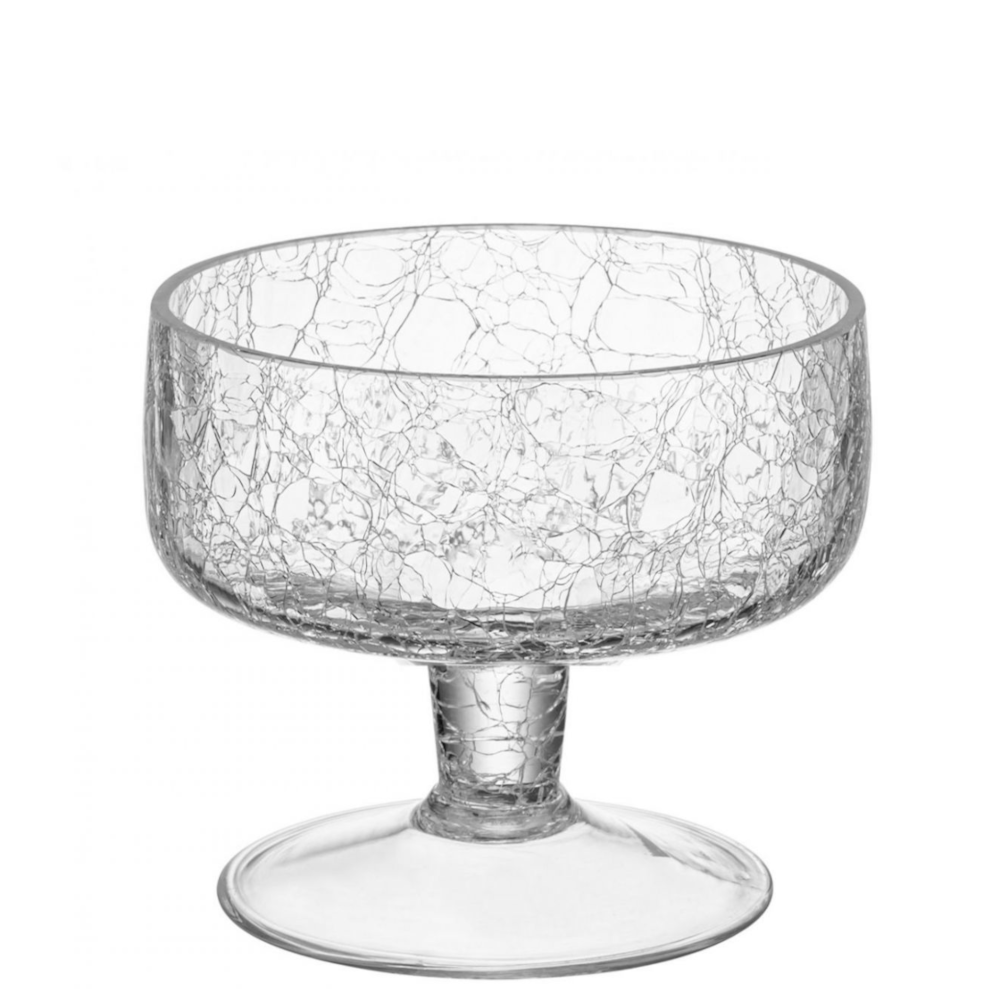 Glass CRACKED Ø14.5 x h14 cm. Glass CRACKED Ø14.5 x h14 cm.