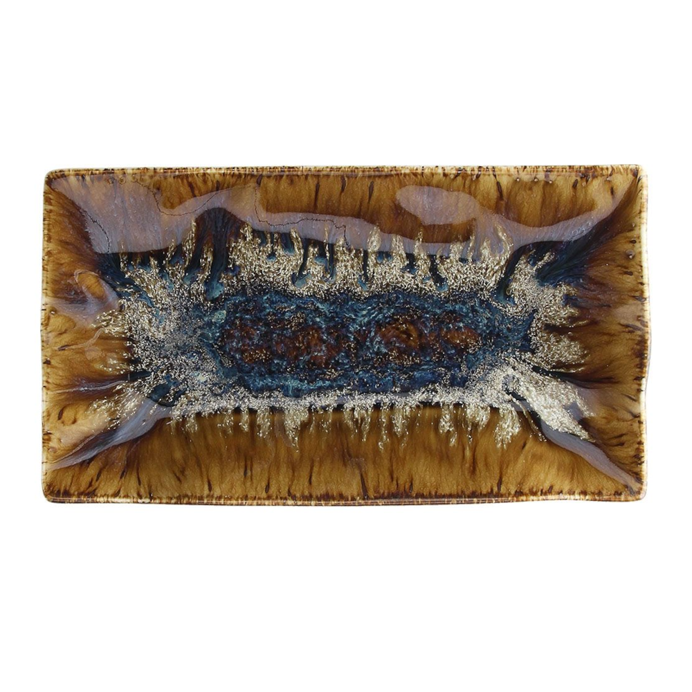 Lėkštė stačiakampe, REEF OYSTER, 23x13xH2,5 cm. porcelianas Lėkštė stačiakampe, REEF OYSTER, 23x13xH2,5 cm. porcelianas