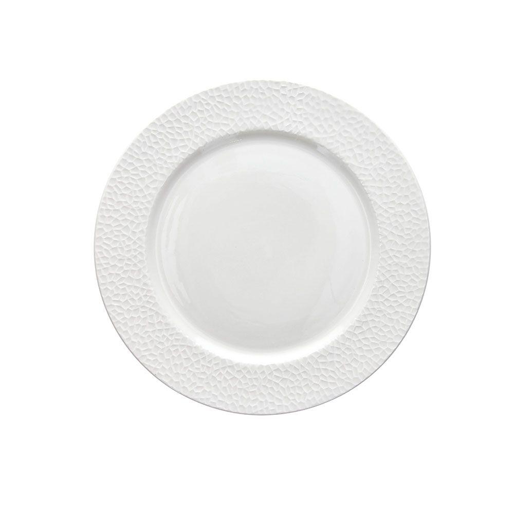 Lėkštė GOLF, balta, Ø19 cm. Lėkštė GOLF, balta, Ø19 cm.