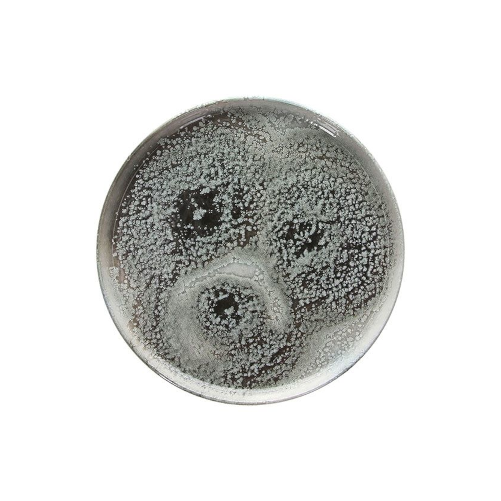 Plate with a high edge ATTITUDE ICELAND, Ø23 x h2.5 cm.