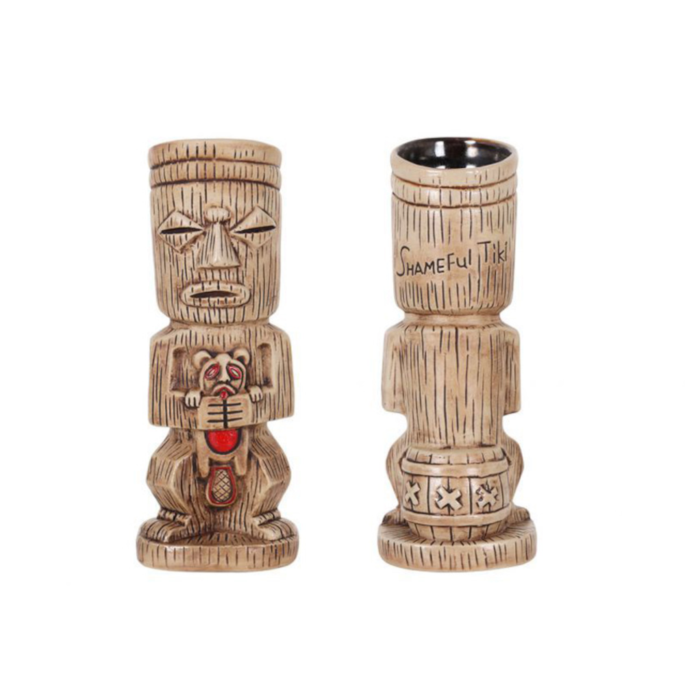 Stiklinė kokteiliui 38 cl. TIKI SHAMEFUL 8 x 21 cm Stiklinė kokteiliui 38 cl. TIKI SHAMEFUL 8 x 21 cm