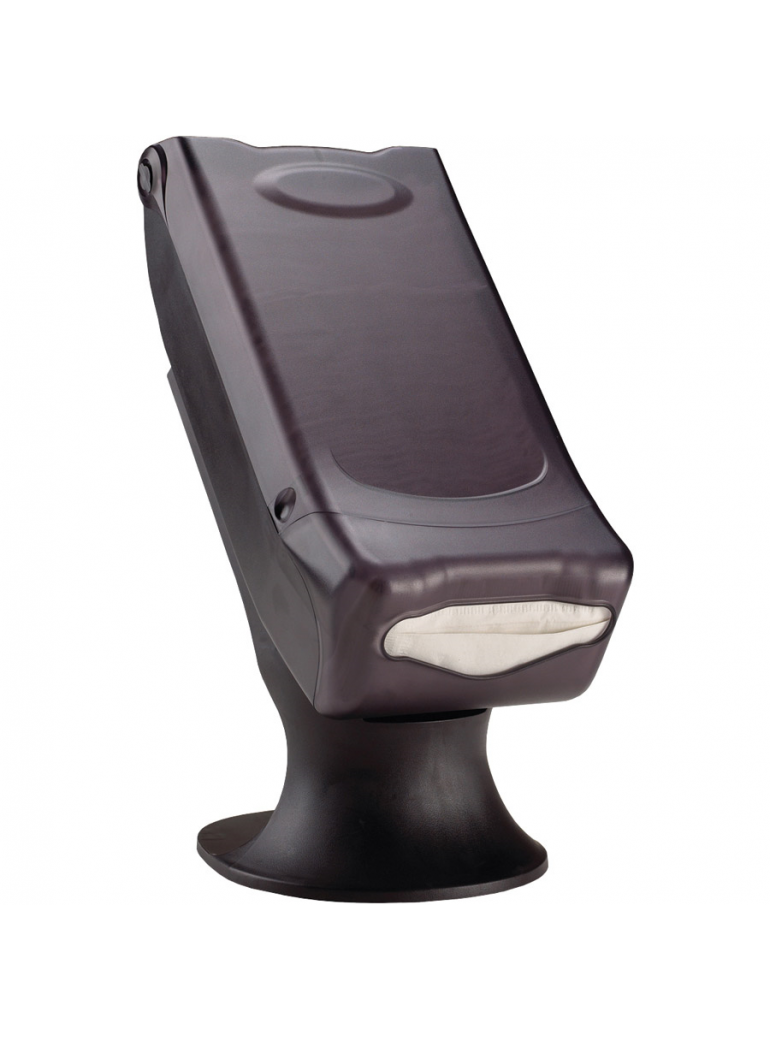 Dozatorius su stovu V2 servetėlėms juodas