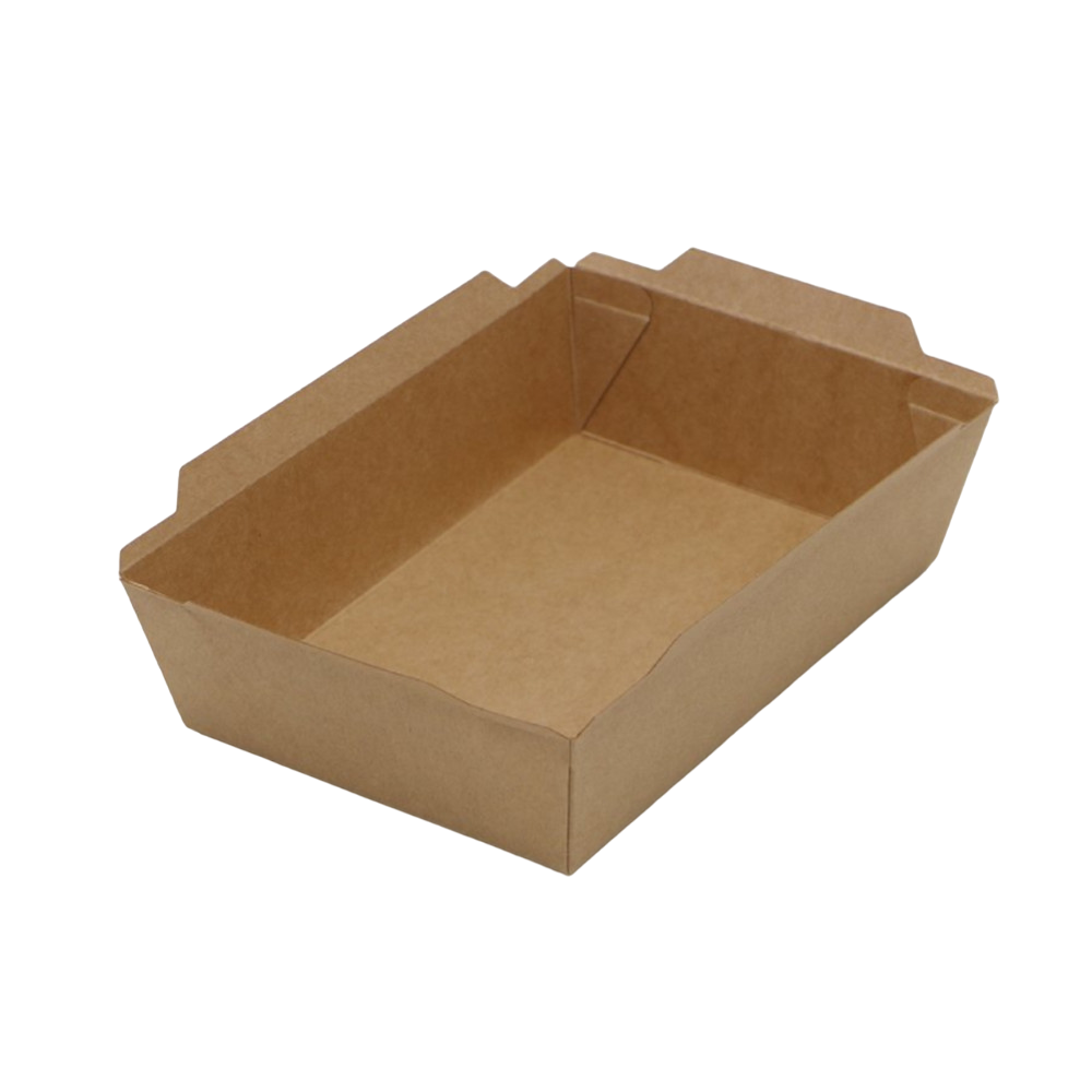 Vienkartinis popierinis indelis (1250 ml., 20x14xh5 cm., 50 vnt.)