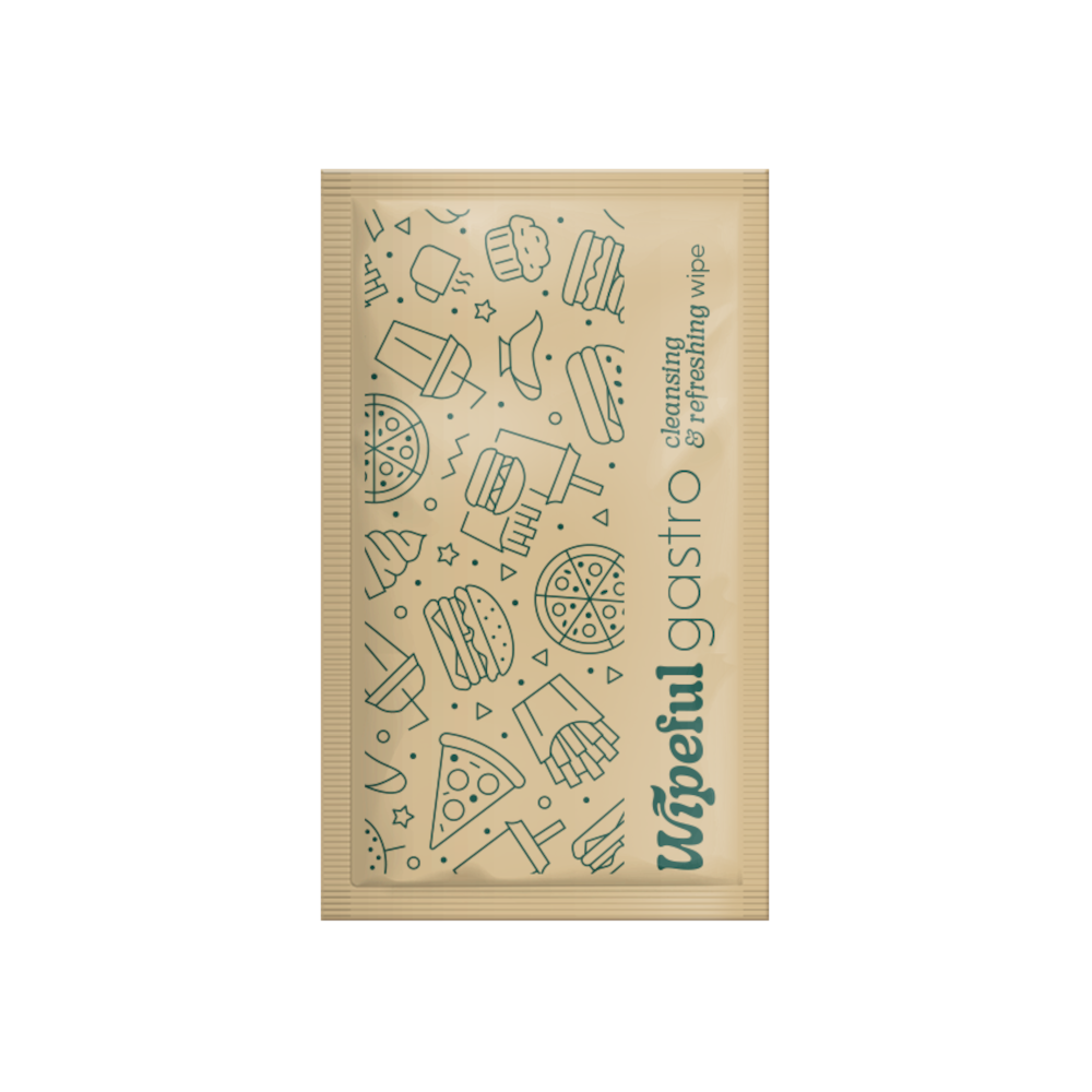 Wipes wet KRAFT (71 x 51 mm., 1000 pcs.) Wipes wet KRAFT (71 x 51 mm., 1000 pcs.)