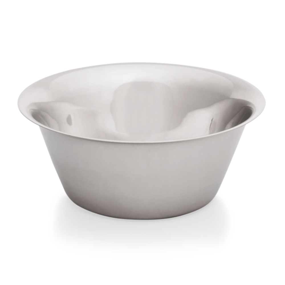 Bowl with a smooth bottom, stainless steel (Ø30 x h16 cm., 6.5 l) Bowl with a smooth bottom, stainless steel (Ø30 x h16 cm., 6.5 l)