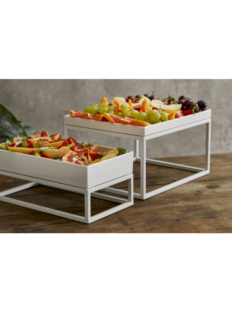 Presentation stand white, GN 1/1, h16 cm.