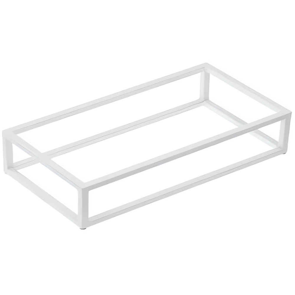 Pateikimo stovas baltas, GN 1/1, h8 cm. Pateikimo stovas baltas, GN 1/1, h8 cm.
