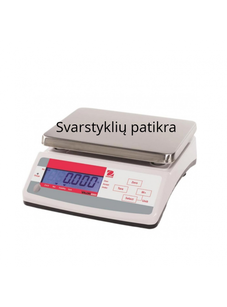 Patikra svarstyklėse