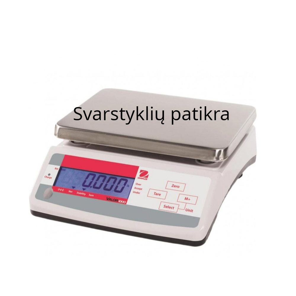 Patikra svarstyklėse Patikra svarstyklėse