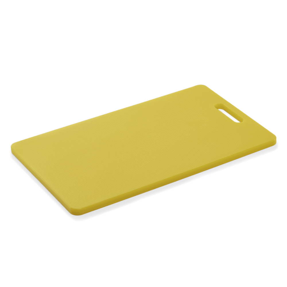 HACCP cutting boards, 40 x 25 x 1,2 cm, yellow, polyethylene HACCP cutting boards, 40 x 25 x 1,2 cm, yellow, polyethylene