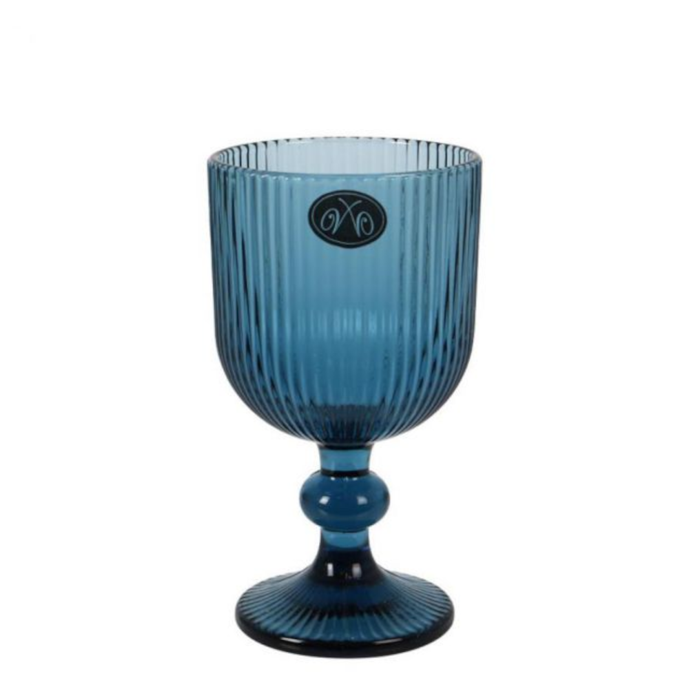 Glass Monterey blue (Ø8 x h14.5 cm., 255 ml.) Glass Monterey blue (Ø8 x h14.5 cm., 255 ml.)