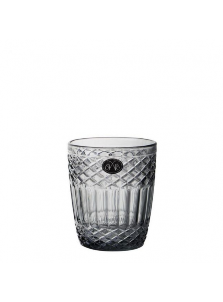 Stiklinė Venecia grey (Ø8 x h10 cm., 290 ml.)