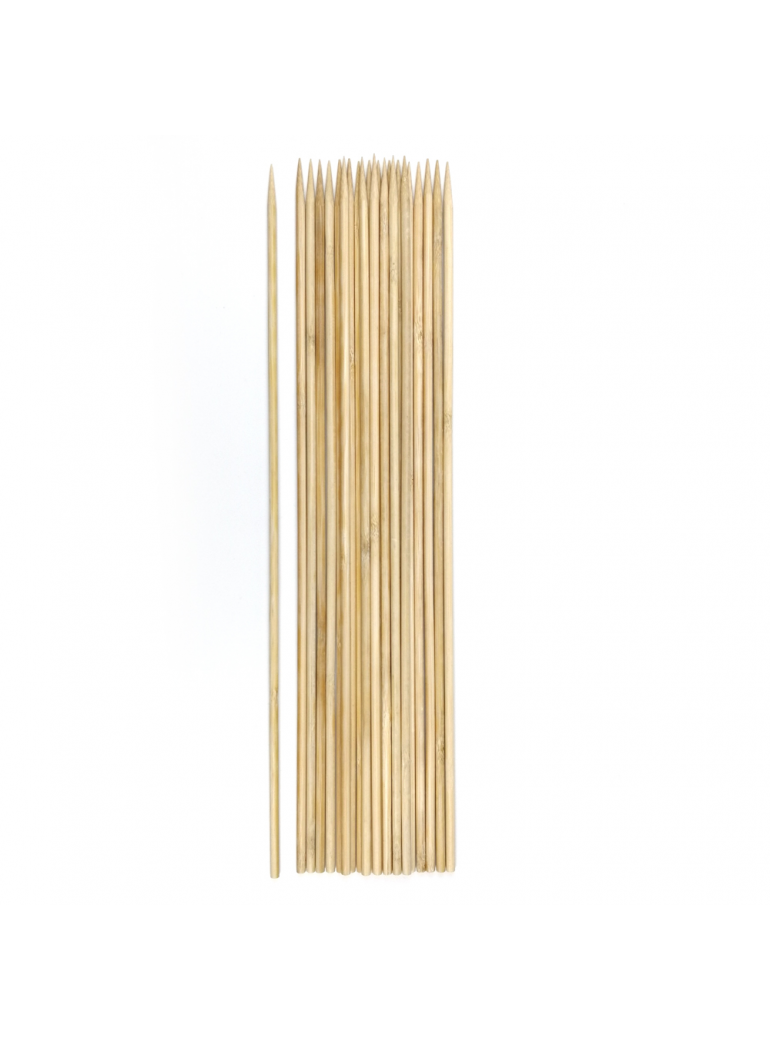 Iešmai bambukiniai 25 cm 3 mm (200)