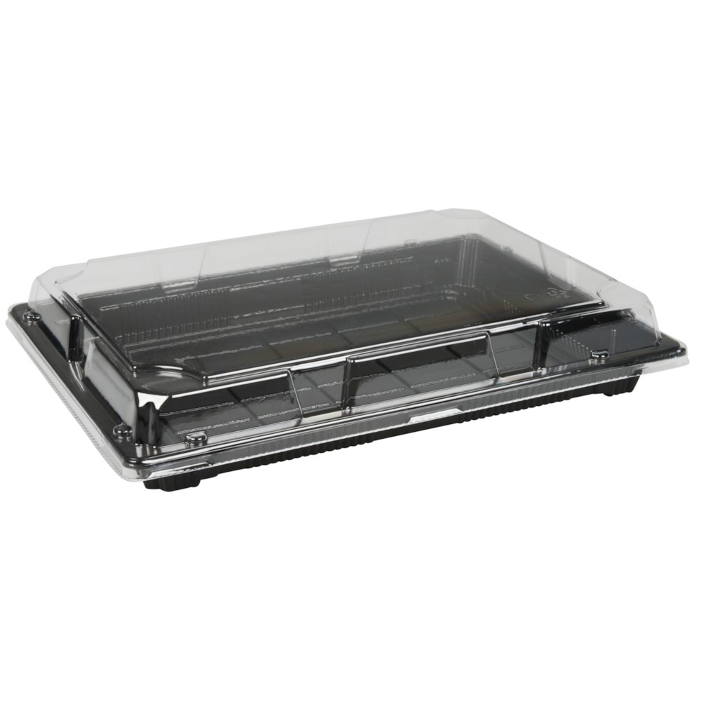 Vienkartinė dėžutė sushi PET su dangteliu (25,5 x 18,5 x h4,6 cm., 50 vnt.) Vienkartinė dėžutė sushi PET su dangteliu (25,5 x 18,5 x h4,6 cm., 50 vnt.)