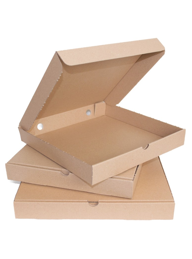 Dėžutė picai 22x22x4, kartoninė (100)