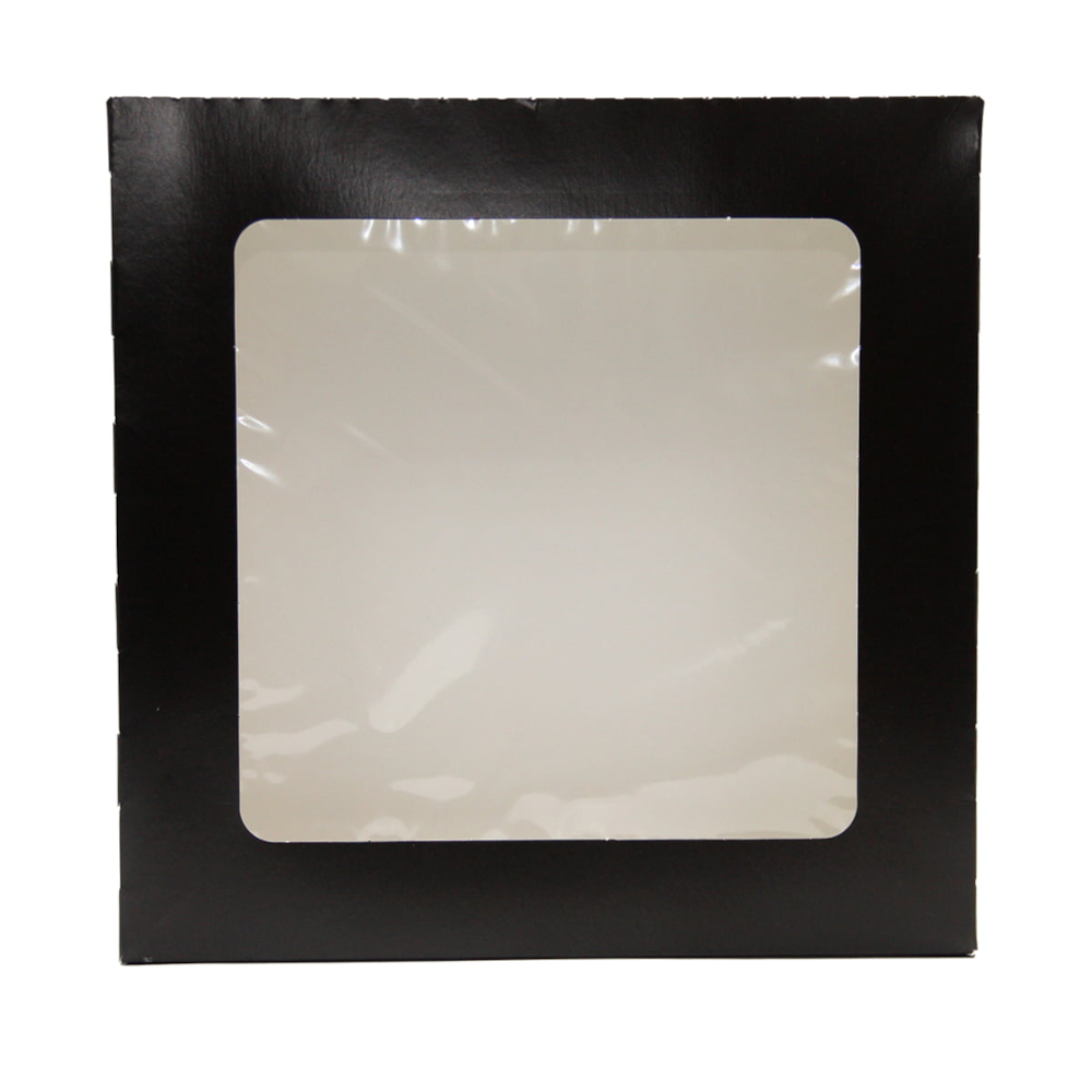 Disposable box with window...