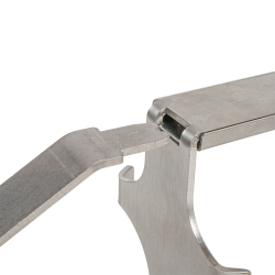 Laikiklis 500 ml. higienos produktams, nerūdijantis plienas