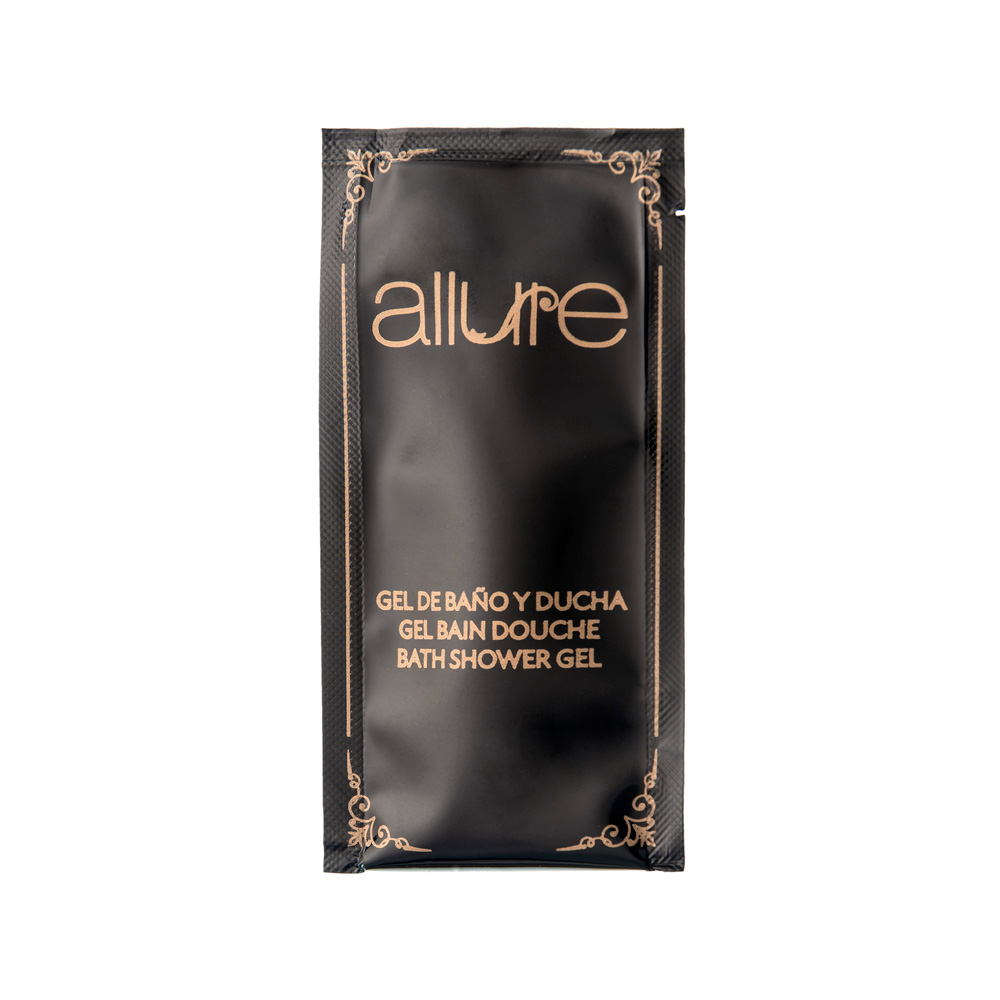 Dušo želė "Allure" 10 ml., 500 vnt