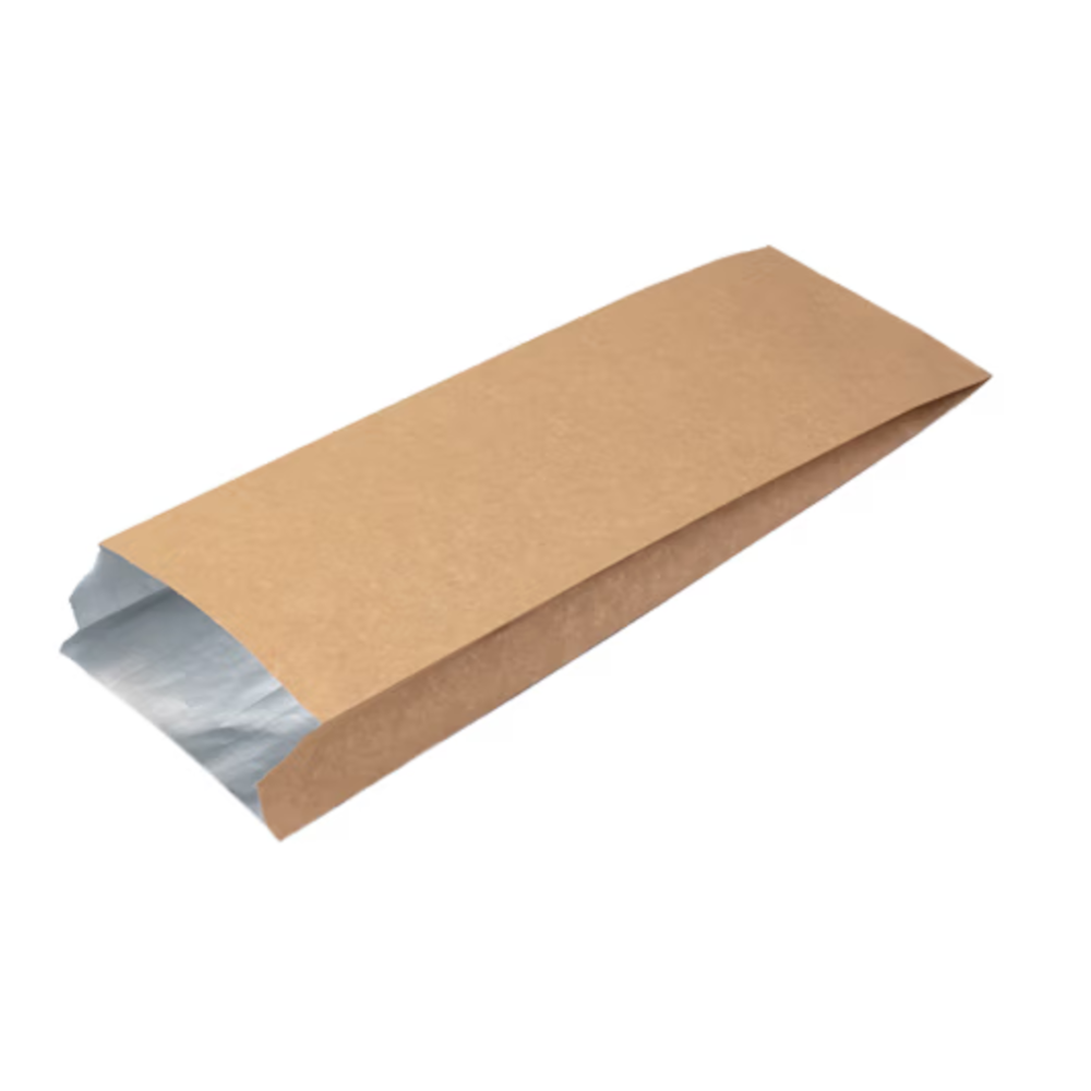 Maišeliai su folija (rudi, 10 x 4 x h31 cm., 1000 vnt.) Maišeliai su folija (rudi, 10 x 4 x h31 cm., 1000 vnt.)