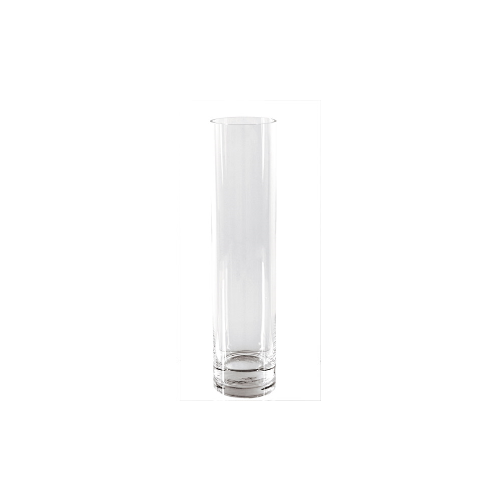 Cylinder vase Ø10 x h40 cm.
