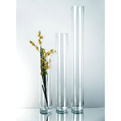 Vaza cilindras Ø10 x h40 cm.