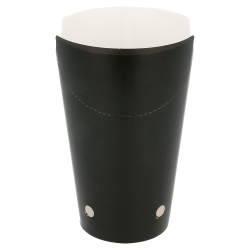 Bulvytėms indelis (juodas, 480 ml., 50 vnt.)