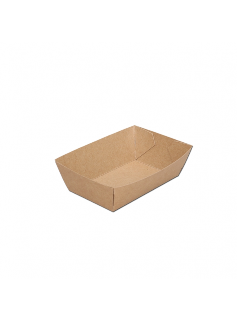 Disposable plate - bowl KRAFT (9 x 5.5 x 4 cm., 100 pcs.)