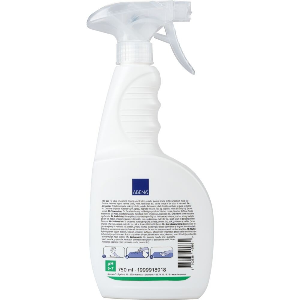 Biologinė priemonė kvapams naikinti 0,75 l. su kvapu