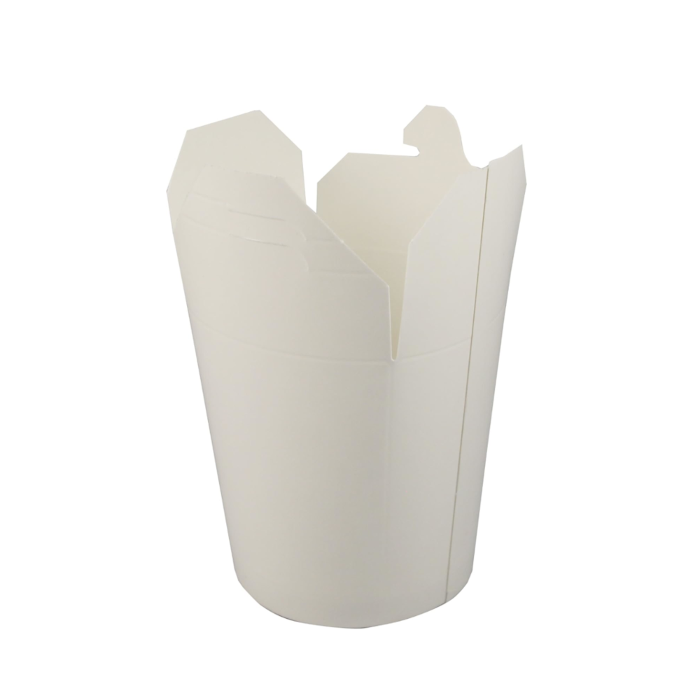 Disposable box WOK (white, 650 ml., 50 pcs.)