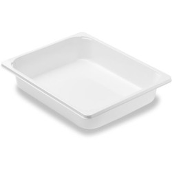 Vienkartinis indelis karštam 265x162x40 mm, 1180 ml. ,baltas