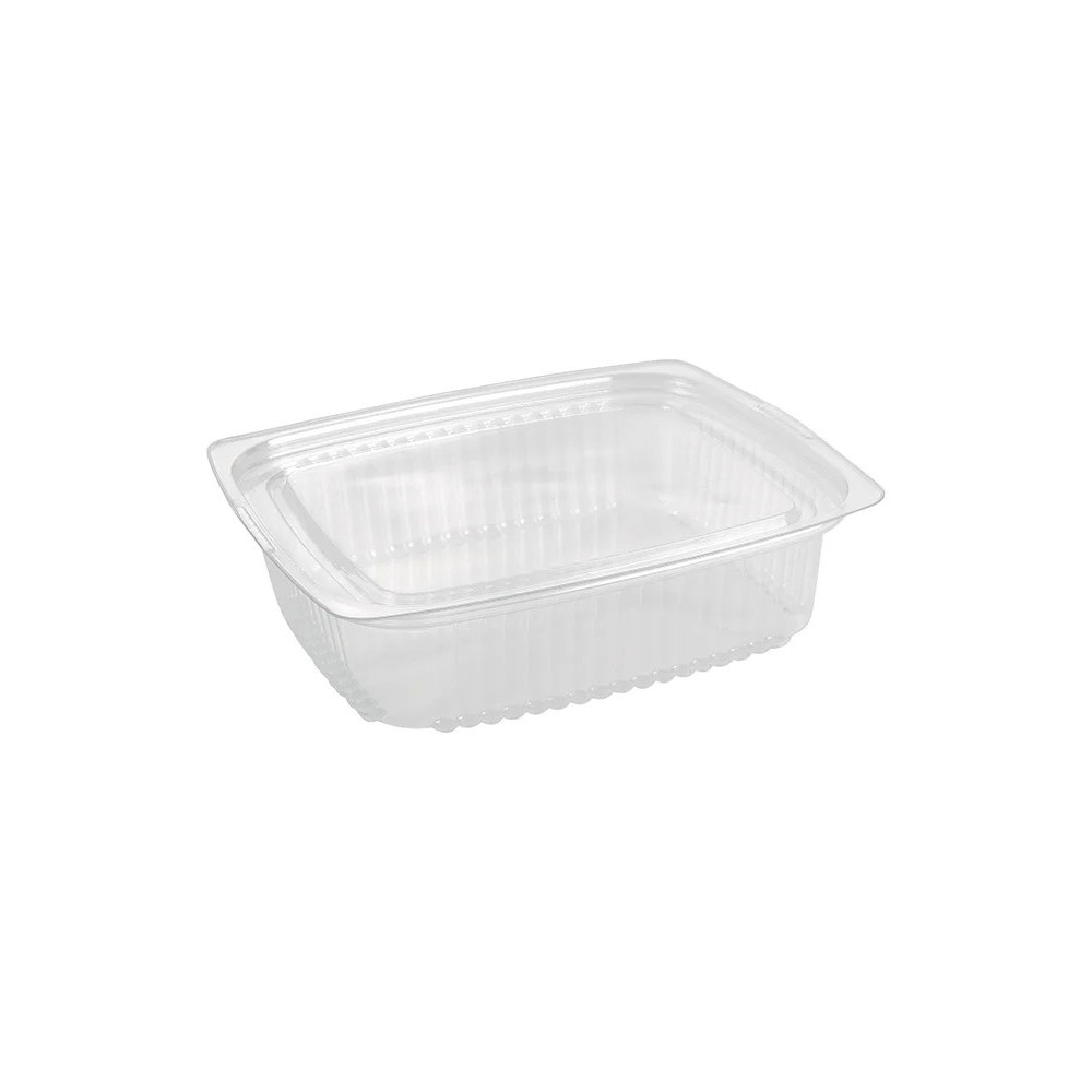 Vienkartinis indelis PET salotoms 750 ml, kvadratinis, 15 x 13 x h7 Vienkartinis indelis PET salotoms 750 ml, kvadratinis, 15 x 13 x h7
