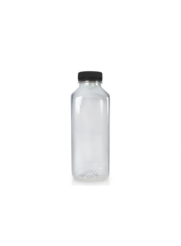 Buteliukai gėrimams 330 ml PET su dangteliu (10 vnt)