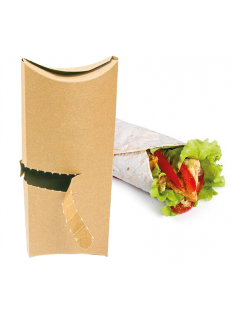 copy of Disposable box for tortilla (paper, 8 x 3.2 x 20 cm.)