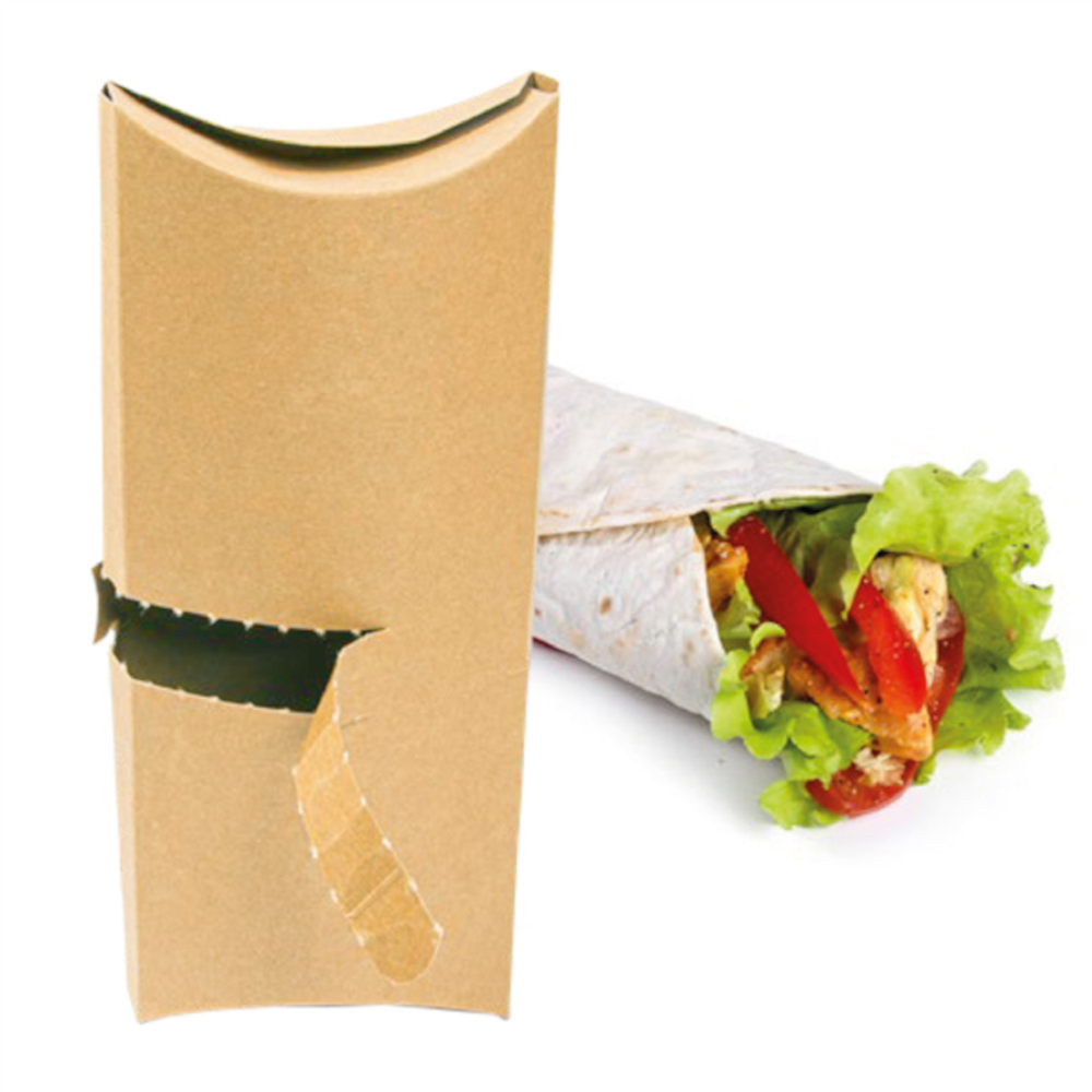 copy of Disposable box for tortilla (paper, 8 x 3.2 x 20 cm.)