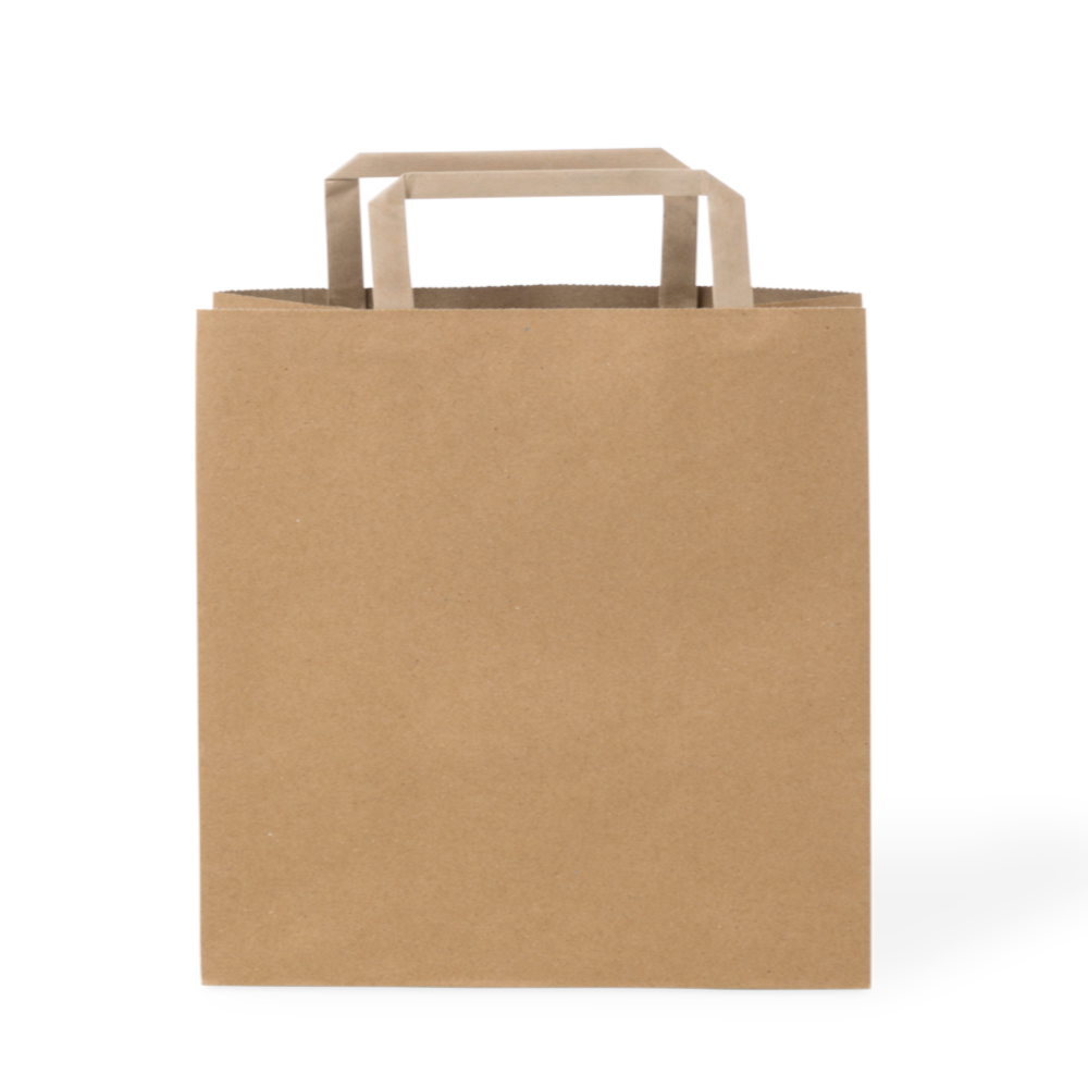 copy of Paper bag with handles (brown, 32 + 20 x h30 cm., 1 pc.)