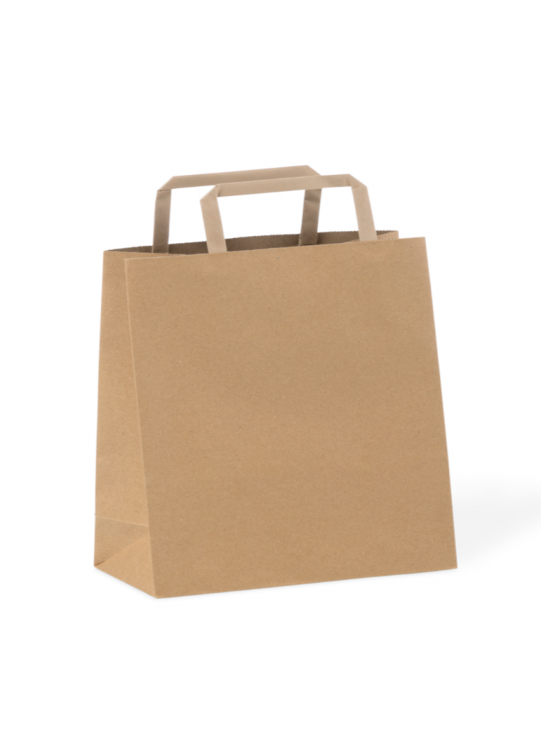 copy of Paper bag with handles (brown, 32 + 20 x h30 cm., 1 pc.)