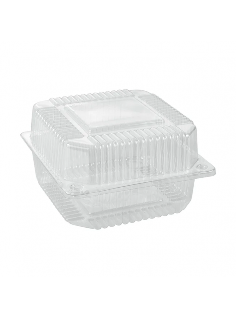 copy of Disposable container (transparent, 13 x 13 x h8 cm., 1 pc.)