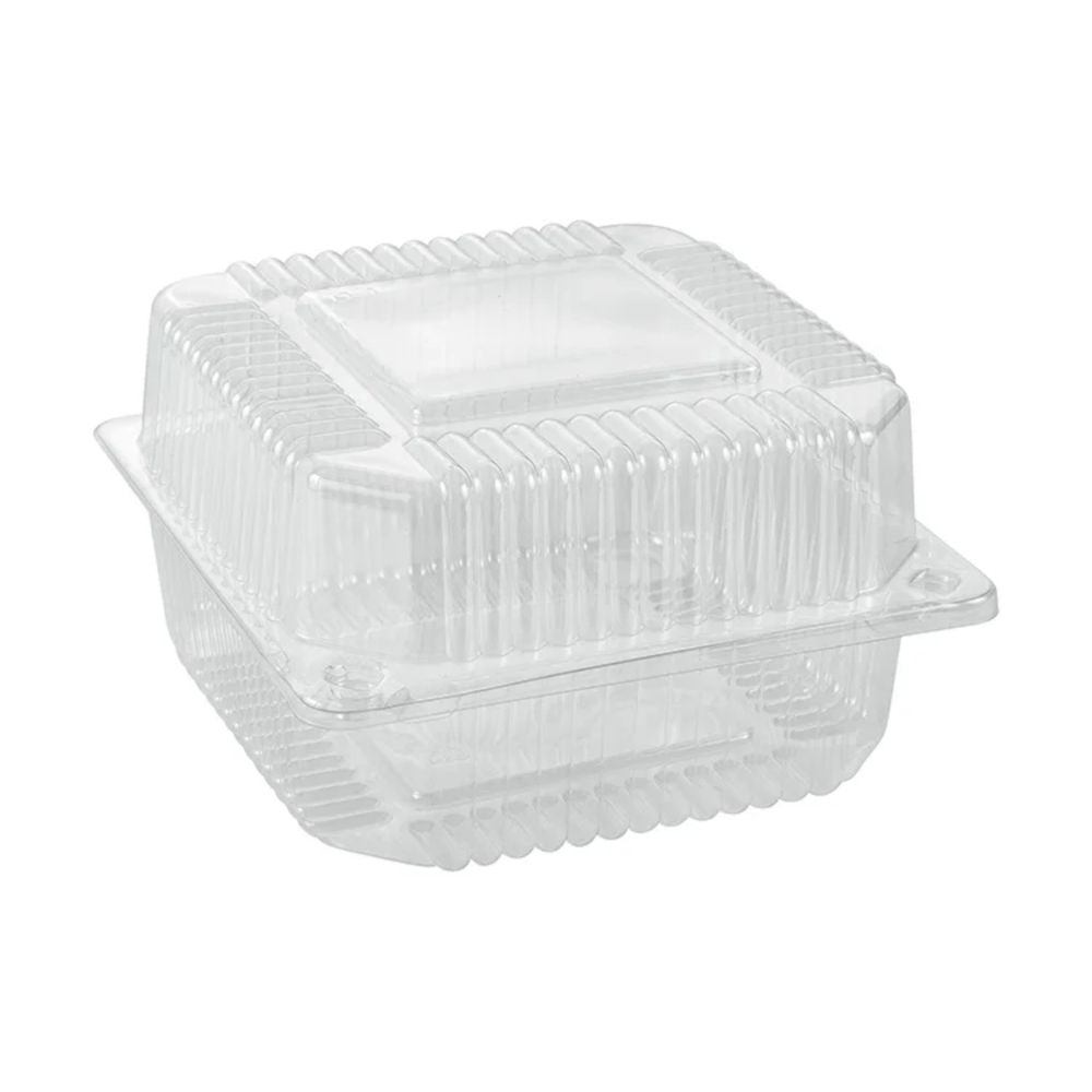 copy of Disposable container (transparent, 13 x 13 x h8 cm., 1 pc.)
