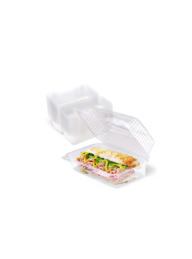 copy of Disposable container (transparent, 22 x 11 x h8 cm., 1 pc.)