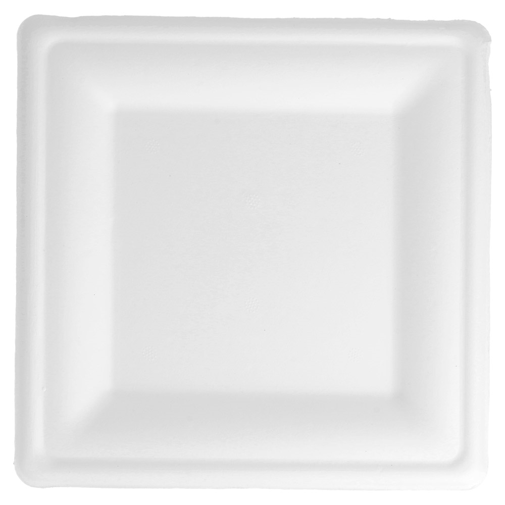 Vienkartinės lėkštės Bionic 20 x 20 cm., 50 vnt.
