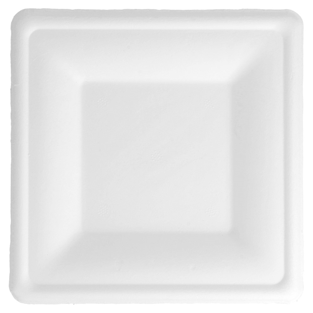Vienkartinės lėkštės Bionic 16 x 16 cm., 50 vnt.