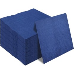 Servetėlės 24 cm., 1 sl., mėlynos, 400 vnt.