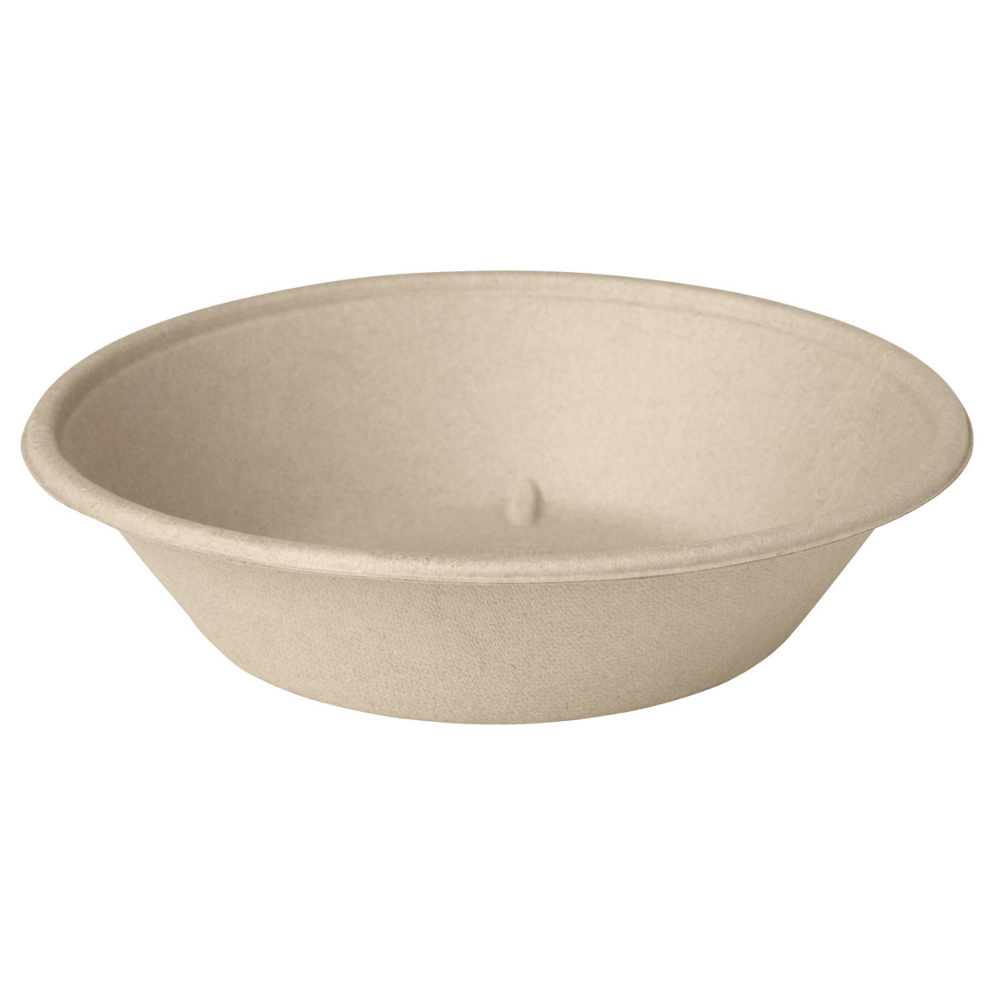Vienkartinis dubuo iš cukranendrių, 800 ml. Ø19,4 x h4,8 cm., 40 vnt. Vienkartinis dubuo iš cukranendrių, 800 ml. Ø19,4 x h4,8 cm., 40 vnt.