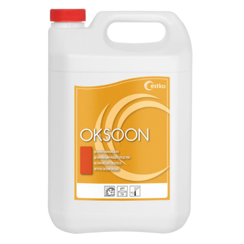 Priemonė dezinfekavimiui OKSOON koncentr. 4 l Priemonė dezinfekavimiui OKSOON koncentr. 4 l